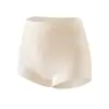 Nuevas bragas moldeadoras para mujer de cintura alta con control de abdomen y realce de glúteos, leggings finos de seda helada para otoño, invisibles, sin costuras