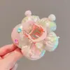 Pasador de Flor para Niñas 2025 Nuevo Pinza de Bola para Cabeza Pinza para Cabello de Bebé Flor para el Cabello de Niña Accesorios para el Cabello de Alta Gama