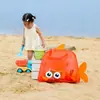 Bolsa de Armazenamento de Brinquedos para Crianças Grande Capacidade Bolsa de Rede Bolsa de Praia Outdoor Adulto Viagem Litoral Natação Bolsa de Ombro Único