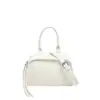 Bolsa Transversal Única e de Luxo com Padrão de Lichia, Bolsa de Mão Fashion e Moderna, Bolsa Boston Minimalista Fresca e Doce
