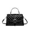 Bolsa de Mão da Moda para Mulheres 2026 Nova Primavera Vintage Nicho de Luxo Bolsa de Ombro Crossbody Pequena Quadrada