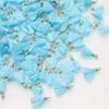 Mini Borla Pura Feita à Mão de 1cm com Argola, Acessórios para Brincos de Joias Estilo Europeu e Americano, Fornecimento Direto do Fabricante, Enfeites Pendentes