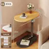 Carrito de almacenamiento, estante rodante para sala de estar, mesita de noche de pie, mesa auxiliar móvil para sofá con ruedas, mesa de centro pequeña