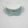Acessórios para cabelo artesanais faça você mesmo pó fino asas de anjo urso pêssego coração material infantil grampo de cabelo bolo cartão acessórios
