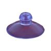 Fabricante de Yiwu Ventosa de Cabeça de Cogumelo 25mm Cabeça Redonda Vidro PVC Transparente 2,5cm Pequena Vedação Borracha Macia para Uso Doméstico