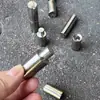Dobradiça de Porta de Aço Inoxidável 304 Eixo de Porta Móvel Haste de Porta Sólida Redonda Clipe de Dobradiça de Porta Fixa Removível 201 Decoração