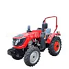 Tractor agrícola de ruedas de alta potencia monocilíndrico de doble cilindro tracción en las cuatro ruedas tracción en las cuatro ruedas equipo de surco de tierras de cultivo arado