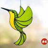 Novo produto transfronteiriço Ucrânia Beija-flor Suncatcher pássaro porta de jardim e pingente de decoração de janela
