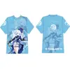 2024 Nuevo Fabricantes Transfronterizo Camiseta 3D Casual para Hombre Manga Corta Camiseta Estampada 3D Original God