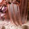 Cinta Coreana diy Moño Accesorios para el Cabello Ropa Sombrero de Copa Caja de Regalo Paquete de Flores Accesorios Correa de Hilo de Nieve Rayada Plateada