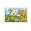 Rompecabezas de madera de 30 piezas y 60 piezas transfronterizo, juguete para niños, rompecabezas de animales de dibujos animados, rompecabezas, rompecabezas, bebé, rompecabezas de educación temprana, regalo