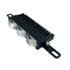 Foco Led de Alta Brillo para Motocicleta, Luz de Rejilla para Vehículo Eléctrico, Haz Alto y Bajo Integrado, Amarillo y Blanco, Conmutable para Modificación, Faro