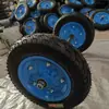 Envío Gratis del Fabricante Ruedas Giratorias de 14 pulgadas 300-8 Ruedas Inflables de Goma de Alta Resistencia Ruedas de Carrito de Grado Industrial