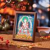 Thangka Amarelo Deus da Riqueza Buda Sakyamuni Pintura Pendurada Mesa de Trabalho Guanyin Bodhisattva Rico e Lucrativo Varanda Pintura Decorativa