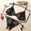 Nuevo conjunto de lencería para adultos con un diseño de tres piezas que incluye un body de encaje, entrepierna abierta y no requiere quitar la parte superior, diseñado para realzar la sensualidad y la pasión.