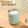 Vaso de agua de doble capa para niños de acero inoxidable 304, caricatura linda, anticaídas, anti-quemaduras, vaso para beber, vaso de agua para bebé para el hogar