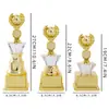 Copa de Prêmio de Jogo de Futebol Transfronteiriço Personalizada Jogo Esportivo Infantil Universal Criativo Plástico Pequeno Homem Dourado Troféu Atacado