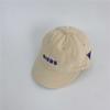 Sombrero para niños Otoño e Invierno 2024 Nuevo Ins Niños y Niñas Bordado de Letras Gorra con Visera Gorra de Béisbol