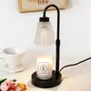 Lámpara de luz ambiental estilo nórdico, lámpara de vela derretida, lámpara de aromaterapia, ambiente romántico, lujo ligero, sensación de alta gama, lámpara de mesa, luz de noche, lámpara de cera derretida, hierro