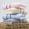 Toalla Jie Liya, Algodón Puro, Suave y Absorbente, Color Liso, Toalla 100% Algodón, Se Puede Bordar con Logo, Jie Liya 7486