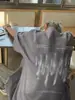 Camiseta de manga corta de algodón grueso de marca de moda americana para niños, ropa informal holgada de verano de media manga para adolescentes.