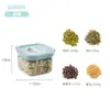 Contenedores Cuadrados Transparentes Sellados para Almacenamiento de Mascotas para Cocina, a Prueba de Humedad, Apilables, Adecuados para Almacenar Granos, Bocadillos y Frutas Secas