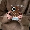 Adecuado para Funda de Teléfono Huawei Pura80 de Cuadros Azules y Marrones con Lunares, Alto Valor Estético, Linda Funda Huawei Pura70Pro