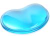 Apoio de Pulso Transparente em Formato de Coração Apoio de Pulso de Silicone Mouse Pad Apoio de Pulso de Cristal Apoio de Pulso Almofada de Mão Gelada