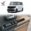 Adecuado para 25 Panel de Interruptores de Vidrio Modificado para Nissan Roox Marco del Interruptor de Elevación del Reposabrazos Interior Accesorios Interiores
