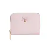 Diseño de lazo minimalista de baja saturación~Billetera con tarjetero de acordeón de moda y simple para mujer, disponible en Xiyin y Xiaohongshu, hecha de PU