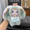 Pelúcia de Coelho Lolita Popular Vinil Boneca Fofa Pingente Adorável Desenho Animado Chaveiro Acessório de Presente de Aniversário