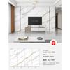 Decoración de Pared de Tablero de Cristal de Carbono 3D Panel de Pared Anticolisión de Alto Brillo PET Pared de Fondo de TV Decoración de Sala de Estar Pintura Impresa de Fondo