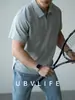 [Liquidación/Sin Devoluciones ni Cambios] Camisa Polo de Manga Corta Ligera de Negocios para Hombre 2025 Verano Camiseta con Cuello de Solapa para el Trabajo