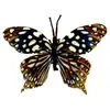 Cabeza de Flor de Mariposa de Goma Suave de Plástico, Decoración del Hogar con Flores Artificiales, Arreglo de Boda, Adornos al por Mayor, Decoración de Mesa para Exteriores