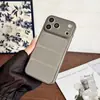 Funda de Malla Transpirable de Verano Adecuada para Funda de Teléfono Móvil Apple 17 Promax, Funda Suave de TPU con Disipación de Calor Anti-Caída para Celular Apple 16