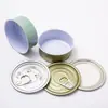 Latas de Folha de Flandres D73*30Mm de Abertura Fácil para Caviar, Molho de Pimenta, Molho de Carne, Latas de Condimento para Embalagem de Alimentos, Latas de Duas Peças