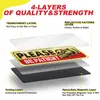 Producto Nuevo Transfronterizo, Pegatina Reflectante Magnética de Prácticas para Conductor Novato, Pegatina para Parachoques de Estudiante Conductor, Pegatina DIY en Inglés