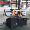 Máquina de Serrar Fita Metálica Especializada para Perfis Angulares Gb4260X Máquina de Serrar Ângulos, Equipamento Eficiente e Preciso para Serrar Ângulos