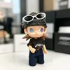 Destino de Ensueño de la Muñeca Móvil Zsiga Ropa para Muñeca BJD Conjunto de Pantalones Hip-Hop Gris y Negro y Cimitarra para Hermana Gazi