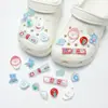 Zuecos Lindos y de Moda Estilo Ins Accesorios DIY Hebillas de Zapato Desmontables Flor de Zapato de Ballet Dibujos Animados 3D Accesorios
