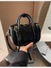 Bolso de mano retro estilo almohada para mujer, estilo 2024, para salir, bandolera de hombro