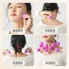 Dispositivo de Ventosas Faciales para Levantar el Rostro, Estirar los Tendones, Levantar el Masaje con Ventosas, Dragar los Meridianos, Copa de Vacío de Silicona, Raspado y Belleza