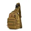 Nueva Bolsa Pequeña Táctica de Pecho para Exterior Deportes Oxford Impermeable Cruzada Hombro Camuflaje Multifuncional Deportes Combinable con Todo