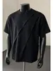 Verão 2026 Novo Estilo Estilo Hong Kong Molde Falso Tamanho Plus Size Algodão Hua Camiseta de Manga Curta M-5X HT261154-P17