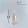Botella de Plástico para Mascotas con Spray de Loción en Forma de Cápsula de 80ml/150ml, Botella de Emulsión Acuosa con Tapa, Botella Cosmética Ovalada