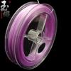 Pulseira de linha de cristal transparente redonda plana de alta qualidade com linha elástica de alta elasticidade, corda de contas de touro, linha elástica, cor de borracha