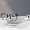 Armações de Óculos de Titânio Puro para Homens, Estilo Retrô, Aro Completo, Modelo de Designer de Shenzhen 80906