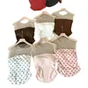 Estilo de garota popular e quente de verão sexy estampa de bolinhas design único tomara que caia sem mangas regata nova chegada