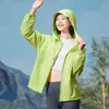 Roupa de Proteção Solar de Seda Gelada de Verão Estilo Jiaomou para Homens, Leve, Respirável, Versátil, com Capuz, Roupa de Proteção Solar UV para Uso Externo para Mulheres