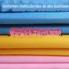 Tecido de fibra química uniforme tecido tweed roupa de trabalho avental tecido colorido tecido para cama de hotel toalha de mesa tecido para cortina